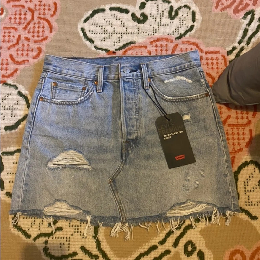 Levi denim skirt
